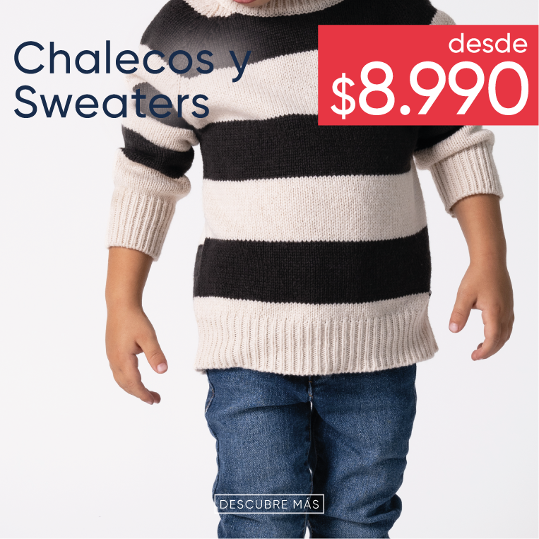 CHALECOS Y SWEATERS
